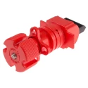RS PRO Red 4-Lock Universal Valve Lockout ABS Stainless Steel Nylon Shackle Diameter 10mm 818-8050