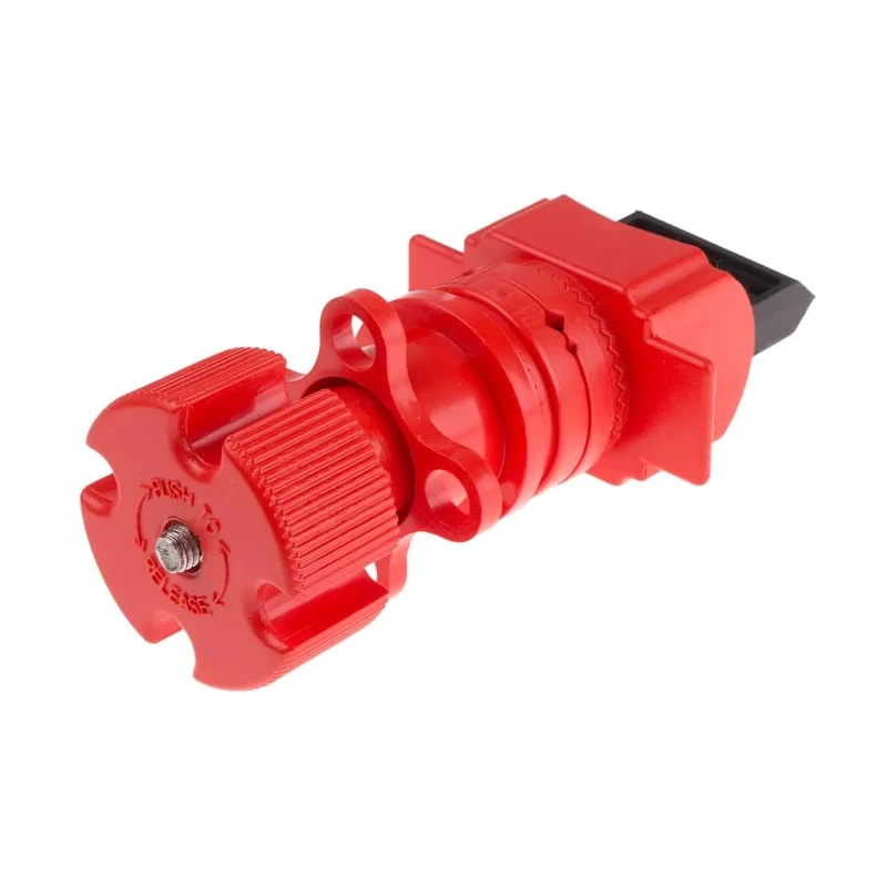 RS PRO Red 4-Lock Universal Valve Lockout ABS Stainless Steel Nylon Shackle Diameter 10mm 818-8050