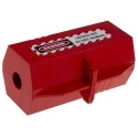 RS PRO Red 4-Lock Lockout ABS Plug Lockout 7.5 mm 818-8057
