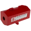 RS PRO Red 4-Lock Lockout ABS Plug Lockout 7.5 mm 818-8057