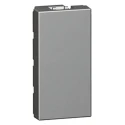 Legrand Grey Polycarbonate Blanking Plate 45mm x 22.5mm x 24.5mm 5 728 41