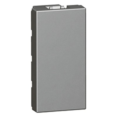Legrand Grey Polycarbonate Blanking Plate 45mm x 22.5mm x 24.5mm 5 728 41