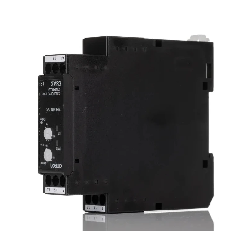 Omron 3 Phase Monitoring Relay, SPDT Contact Configuration, DIN Rail Mount, 240V AC 24V DC K8AK-LS1 24VAC/DC