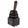 RS PRO Toggle Switch PCB Mount On-On DPDT 28V dc 5A 250V ac Solder Terminal Brass Actuator 18mm 820-0508