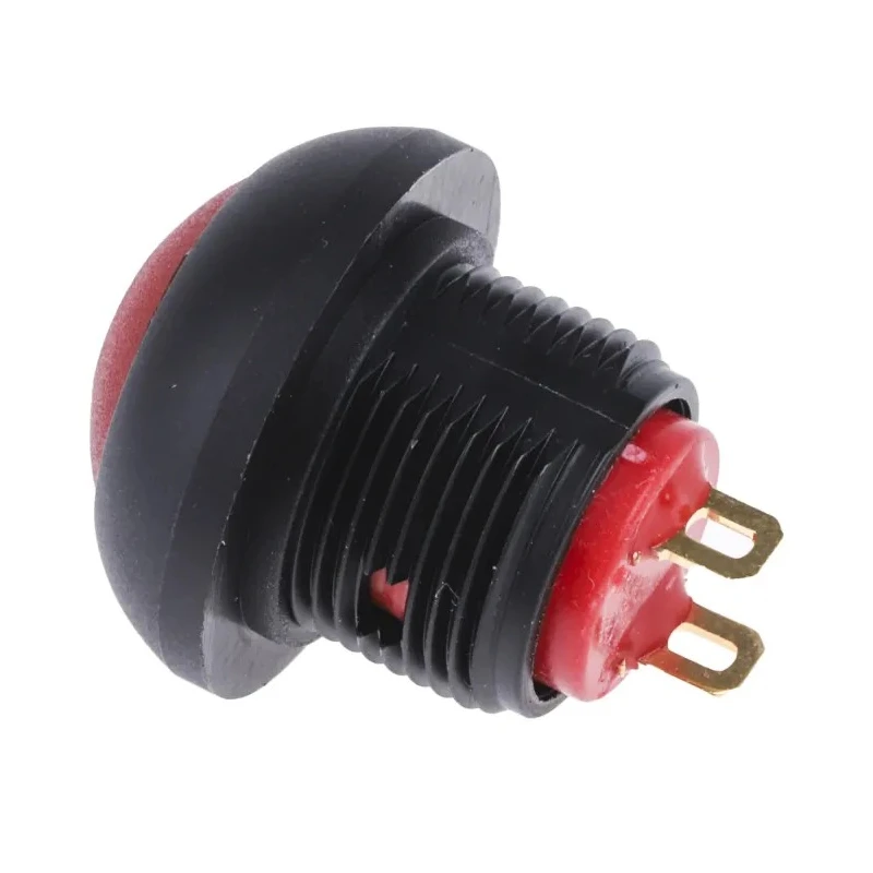 RS PRO Miniature Push Button Switch, On-Off, Panel Mount, Red LED, IP67, 50 V dc, 13.6 mm Cutout, SPST Configuration 820-7587