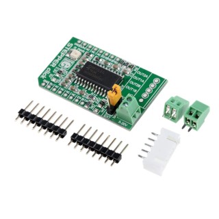MikroElektronika Microstepping Stepper Motor Driver Shield for MikroBUS with A3967SLBT Chip MIKROE-1528