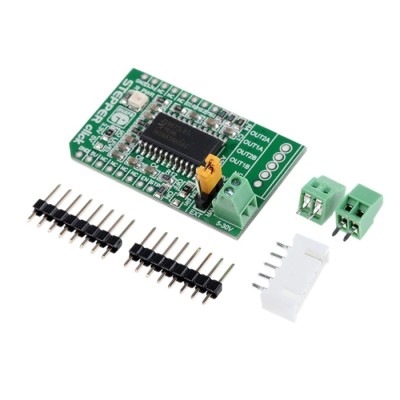 MikroElektronika Microstepping Stepper Motor Driver Shield for MikroBUS with A3967SLBT Chip MIKROE-1528