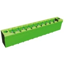 TE Connectivity Buchanan Series 10-Contact Pluggable Terminal Block, 5.08 mm Pitch, 15A, 300V AC, Female 1-796867-0