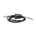 Omron Plastic Fibre Optic Sensor 1260 mm Detection Range Nickel Plated Brass Housing IP67 