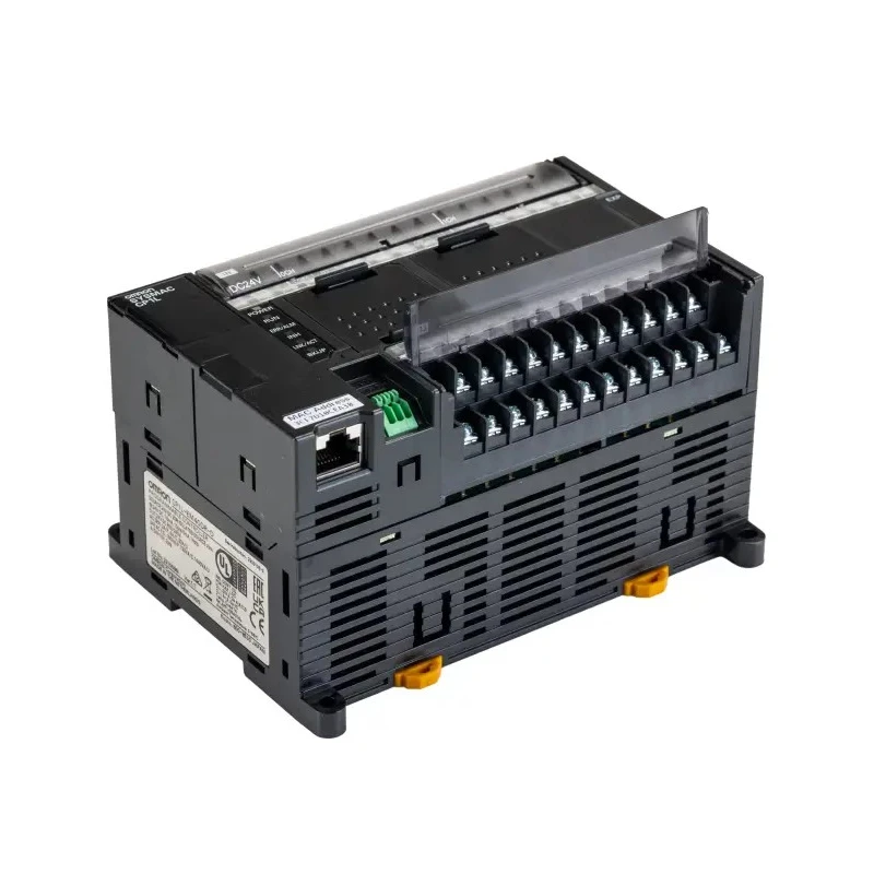 Omron CP1L-EM Series PLC CPU, 24-Input DC Input, 16 Relay Outputs, RS232, Ladder Diagram Programming 