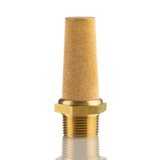 Norgren Brass Pneumatic Silencer 10 bar, Threaded Male R3/4 Connection T40B6800