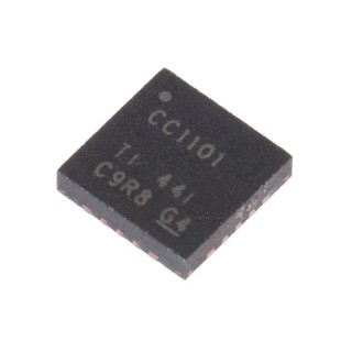 Texas Instruments Low IF/ISM Sub-1GHz RF Transceiver IC 20-Pin QFN 1.8V-3.6V CC1101RGP