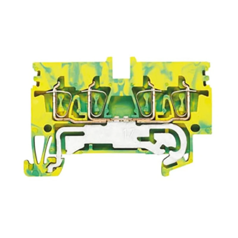 Weidmüller Z Series PE Terminal Green, Yellow, 0.5mm² to 4 mm², 1-Level, Clamp 1933780000