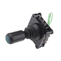 RS PRO 2-Axis Joystick Knob Spring Return IP65, 250 V AC/DC, 5A Current, 200000 Operations 825-2599