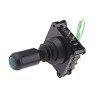 RS PRO 2-Axis Joystick Knob Spring Return IP65, 250 V AC/DC, 5A Current, 200000 Operations 825-2599