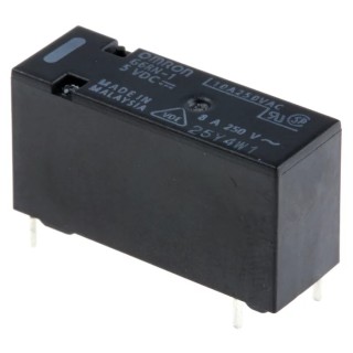 Omron PCB Power Relay 5V DC Coil 8A Switching Current SPDT G6RN-1 5DC