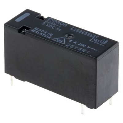 Omron PCB Power Relay 5V DC Coil 8A Switching Current SPDT G6RN-1 5DC