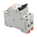 Lovato Electric Modulo P1MB Miniature Circuit Breaker, 2-Pole, 10A, Type C, 400V AC, 80V DC, 10kA Breaking Capacity P1MB