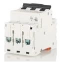 Lovato Electric Modulo Miniature Circuit Breaker, 3-Pole, 4A, Type D, 400V AC, 10 kA Breaking Capacity P1MB3PD04