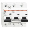 Lovato Electric Modulo P2MB Miniature Circuit Breaker, 3-Pole, 80A, Type C, 400V AC, 60V DC, 10 kA Breaking