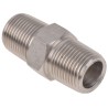 RS PRO Stainless Steel Pipe Fitting Straight Hexagon Nipple Male 3/8 in x Male 3/8 in 826-7059