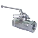 RS PRO ASTM A351-CF8M Stainless Steel Threaded Full Port Ball Valve NPT 1/4 in, 250 bar, Handle AISI 304, Model 826-7153