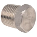 RS PRO Stainless Steel Pipe Fitting Straight Hexagon Male Threaded 1/2 in 826-7028