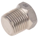 RS PRO Stainless Steel Pipe Fitting Straight Hexagon Male Threaded 1/2 in 826-7028