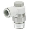SMC AS Series Speed Controller R Tube Pneumatic Flow Regulator with Push-Pull Locking Dial AS2201F-01-04A