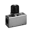 SMC AS Series Speed Controller Rc Threaded Flow Regulator Brass Electroless Nickel Plated 1 Mpa Max Pressure AS4000-02