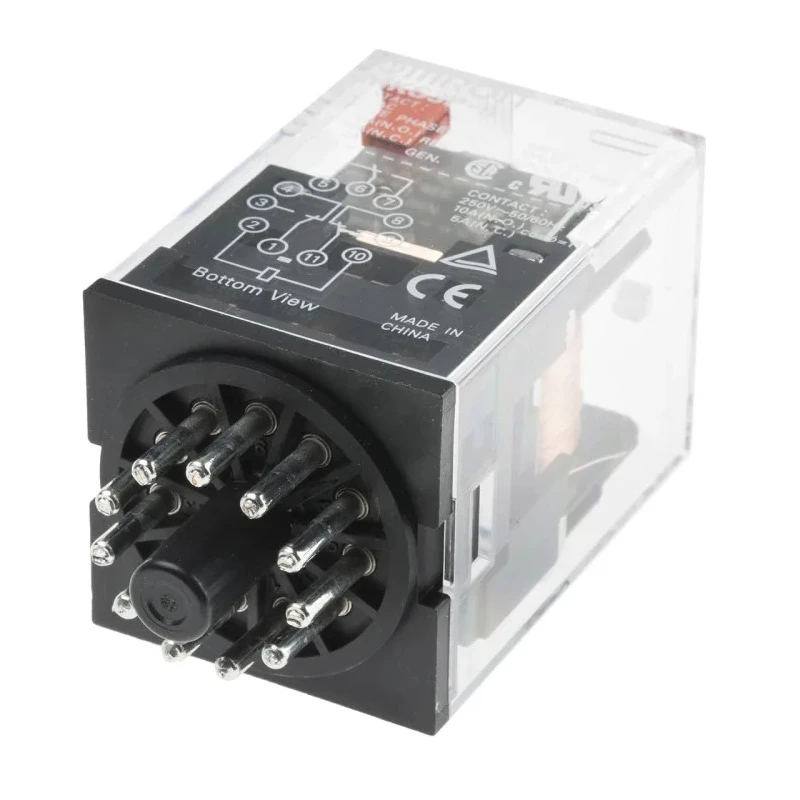 Omron Power Relay 24V AC Coil Voltage 10A Switching Current 3PDT Contact Configuration MKS3P-5 24VAC