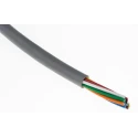 Alpha Wire Alpha Essentials Communication & Control Control Cable 8 Cores 0.35mm² 22 AWG Unscreened 30 m 300V 1178C SL005
