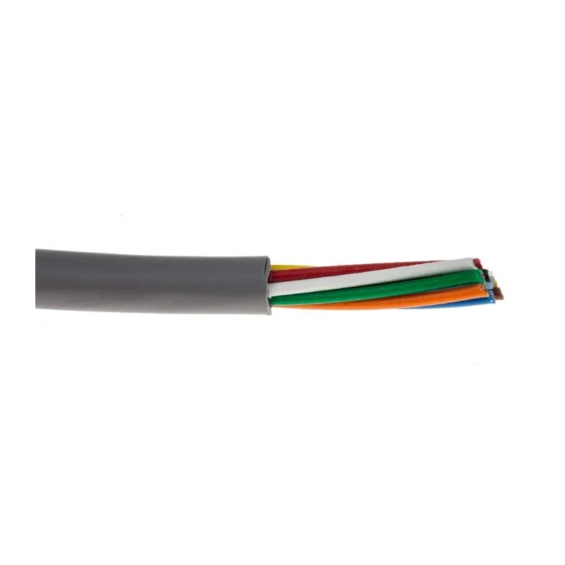 Alpha Wire Alpha Essentials Communication & Control Control Cable 8 Cores 0.35mm² 22 AWG Unscreened 30 m 300V 1178C SL005