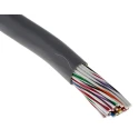 Alpha Wire Alpha Essentials Control Cable 40 Cores, 0.35 mm² 22 AWG, Unscreened, 30 m, Grey 1181/40C SL005