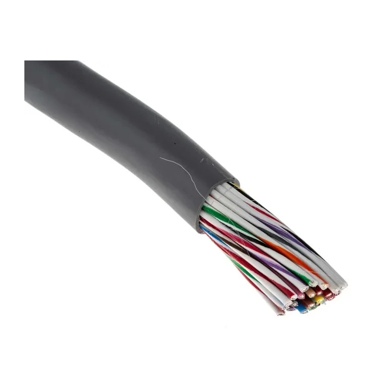 Alpha Wire Alpha Essentials Control Cable 40 Cores, 0.35 mm² 22 AWG, Unscreened, 30 m, Grey 1181/40C SL005