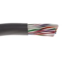 Alpha Wire Alpha Essentials Control Cable 40 Cores, 0.35 mm² 22 AWG, Unscreened, 30 m, Grey 1181/40C SL005