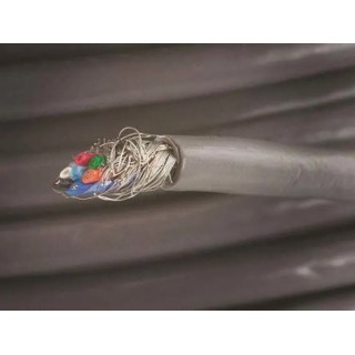 Alpha Wire Alpha Essentials Communication & Control Control Cable 6 Cores 0.23mm² 24 AWG Screened 300V 30m 1216C SL005