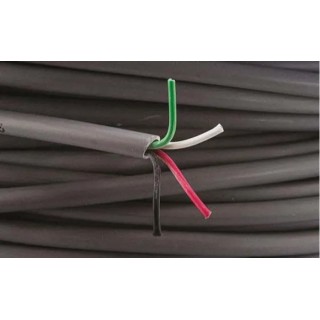 Alpha Wire Alpha Essentials Communication & Control Control Cable 4 Cores 1.32mm² 16 AWG Unscreened 300V 30 m 1899/4C SL005