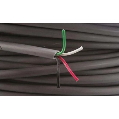 Alpha Wire Alpha Essentials Communication & Control Control Cable 4 Cores 1.32mm² 16 AWG Unscreened 300V 30 m 1899/4C SL005