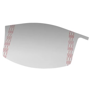 3M Versaflo Transparent Visor Cover for use with M-928, Self-Adhesive, Bag of 10 M-928