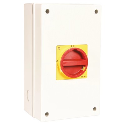 Kraus & Naimer 3-Pole Surface Isolator Switch IP66, IP67, 80A, 15 kW 