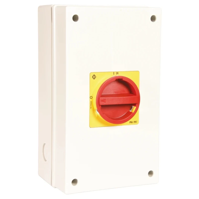 Kraus & Naimer 3-Pole Surface Isolator Switch IP66, IP67, 80A, 15 kW 