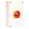 Kraus & Naimer 4-Pole Surface Isolator Switch IP67 IP66, 3-Phase, 100A, Black Handle