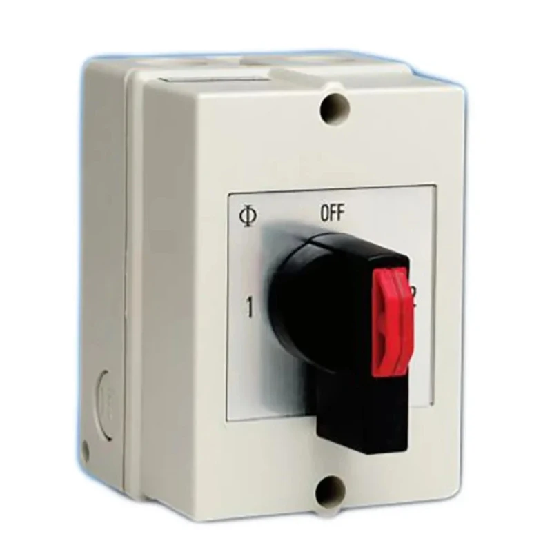 Kraus & Naimer 2-Pole Surface Isolator Switch IP67, IP66, 63A, 15 kW 