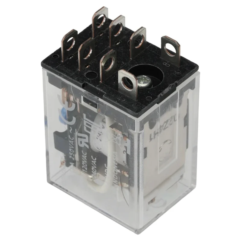 Omron Power Relay, 24V DC Coil, 10A Switching Current, DPDT Contact Configuration LY2I4N 24VDC