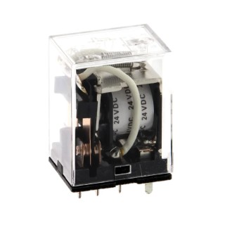 Omron Power Relay, 110V DC Coil, 10A Switching Current, DPDT Contact Configuration LY2 100/110VDC