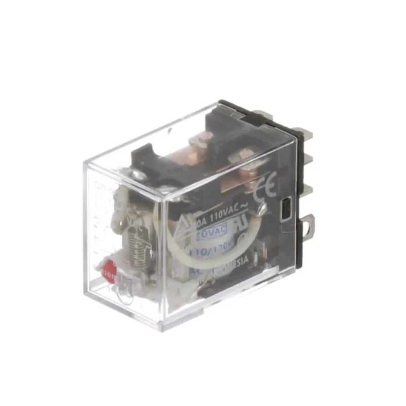 Omron Power Relay, 24V AC Coil, 10A Switching Current, DPDT Contact Configuration LY2N 24VAC