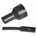 HellermannTyton Heat Shrink Cable Boot 100 Series Black Fluid Resistant Elastomer 16.5 mm 401-20020 120-3-G-PO-X-BK