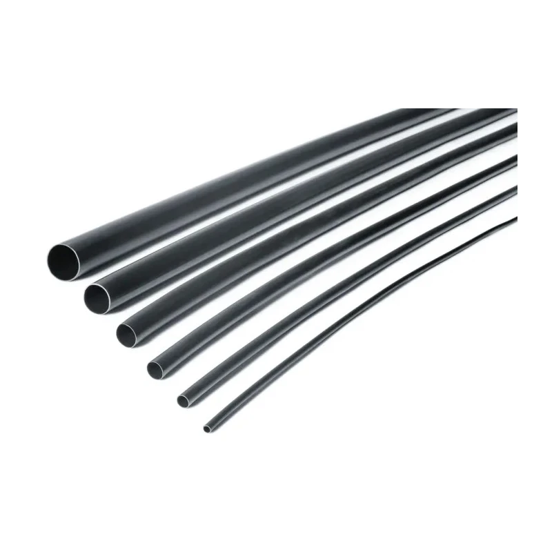 HellermannTyton Halogen Free Heat Shrink Tubing, Black 50 mm Sleeve Diameter x 1.2m Length 3:1 Ratio TA37