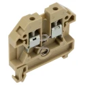 Weidmüller RSF 3/35 Series Feed Through Terminal Block Yellow, Beige, 690V, 32A, 0.5–4 mm², 1-Level, Solder 9501160000